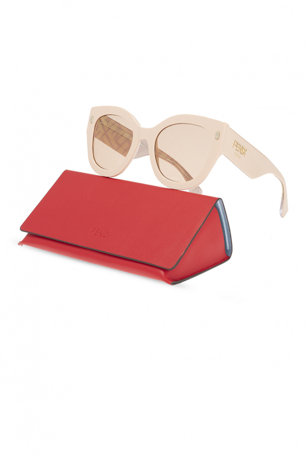 Saint Laurent SL 527 Zoe Sunglasses - FfcoShops 中国- 粉色太阳镜Fendi